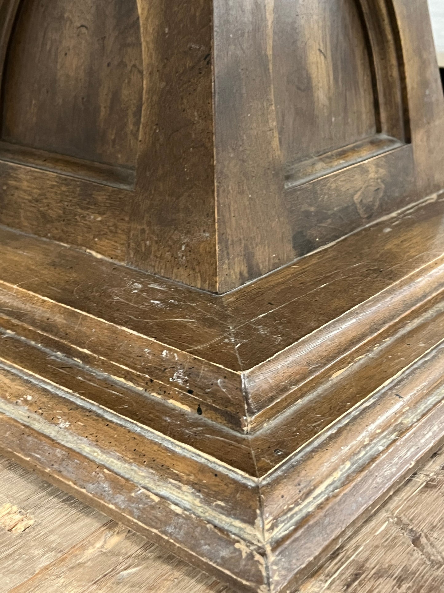 Mid century Modern Stone Top Coffee Table