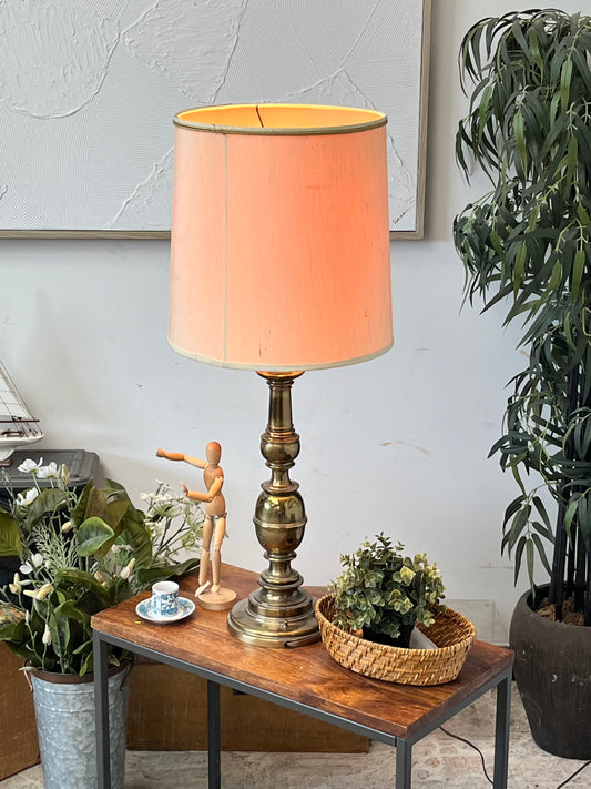 Vintage Brass 37" Table Lamp