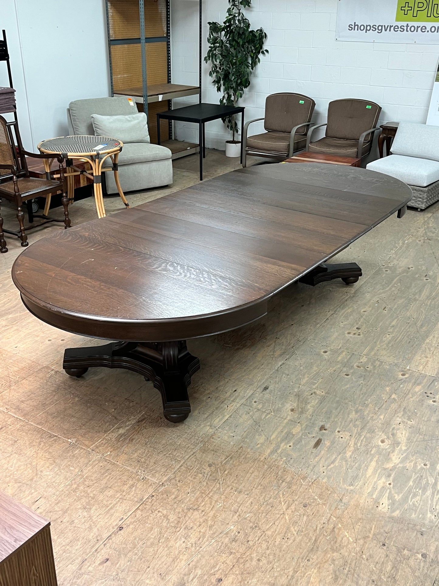 Berkey & Gay Antique Wooden Dining Table
