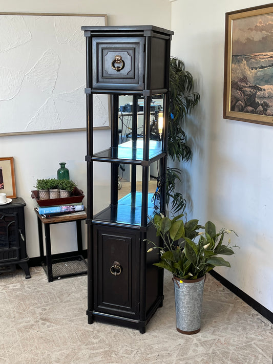 Thomasville Furniture Antique Style Tall Cabinet