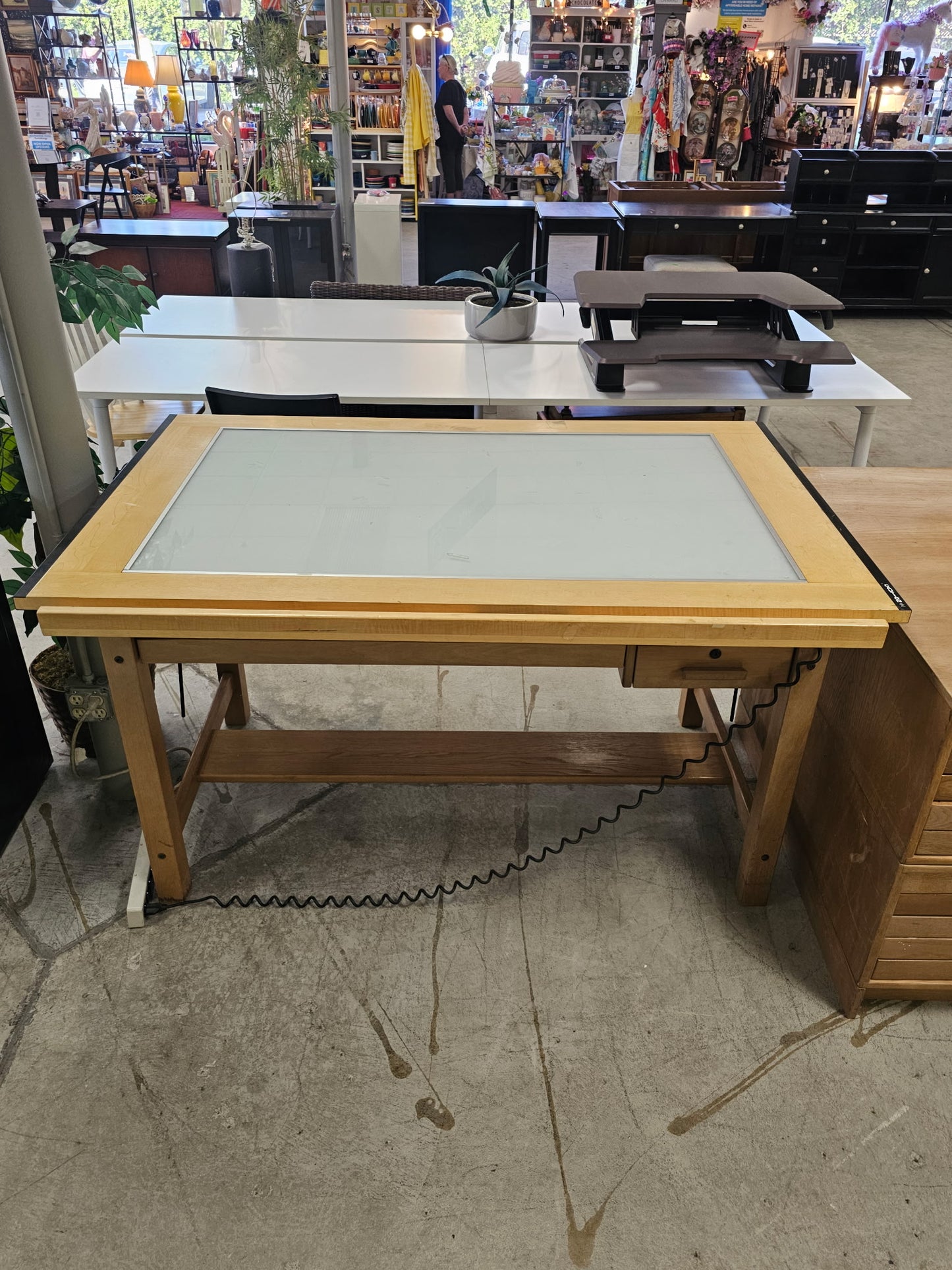 Mayline Drafting Table
