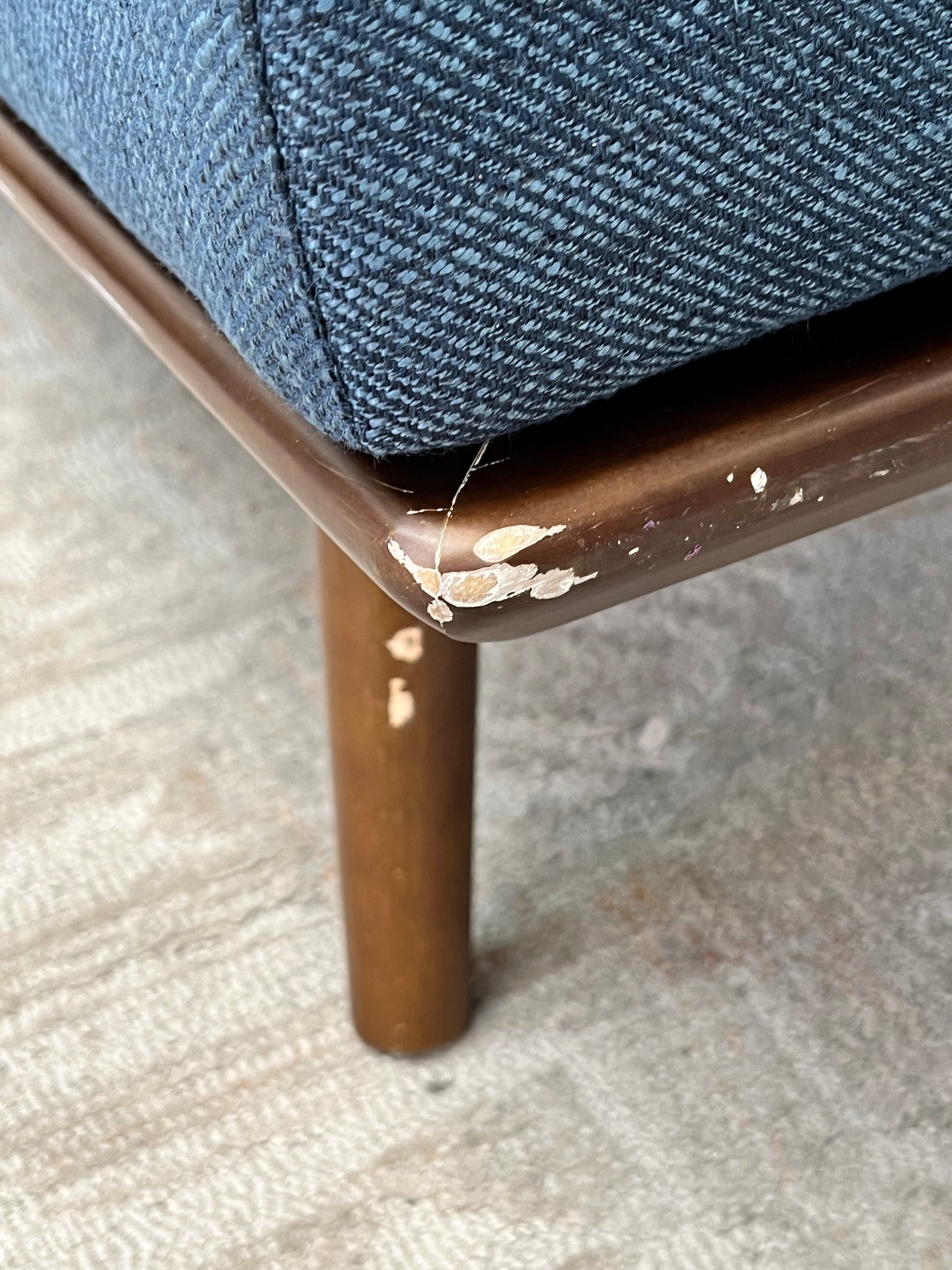 Noble House Mid Century Style Chaise