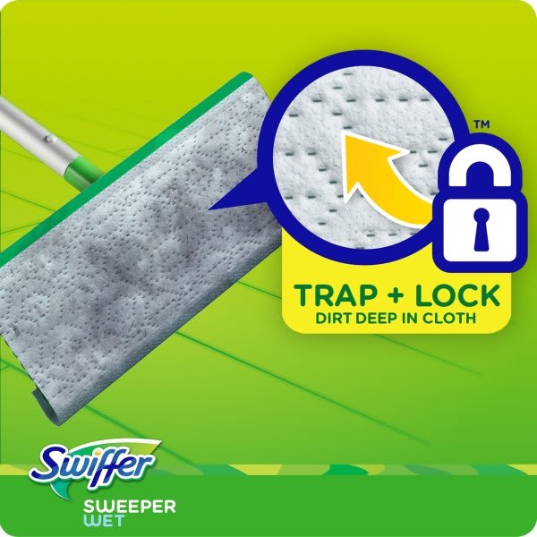 Swiffer Wet Mopping Cloths Pack of 12