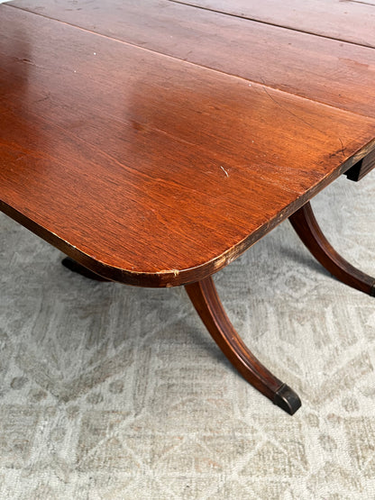 Antique Drop-Leaf Dining Table