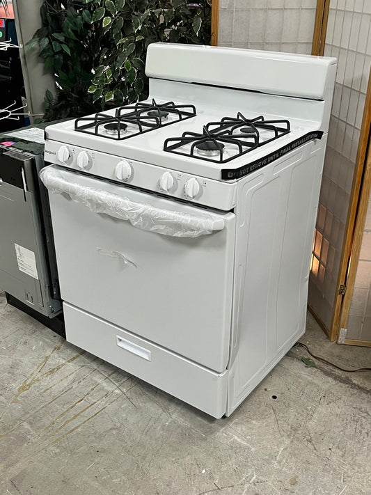Hotpoint 4.8 Cu.ft Free-Standing 4 Burner Gas Range - Minor Dents