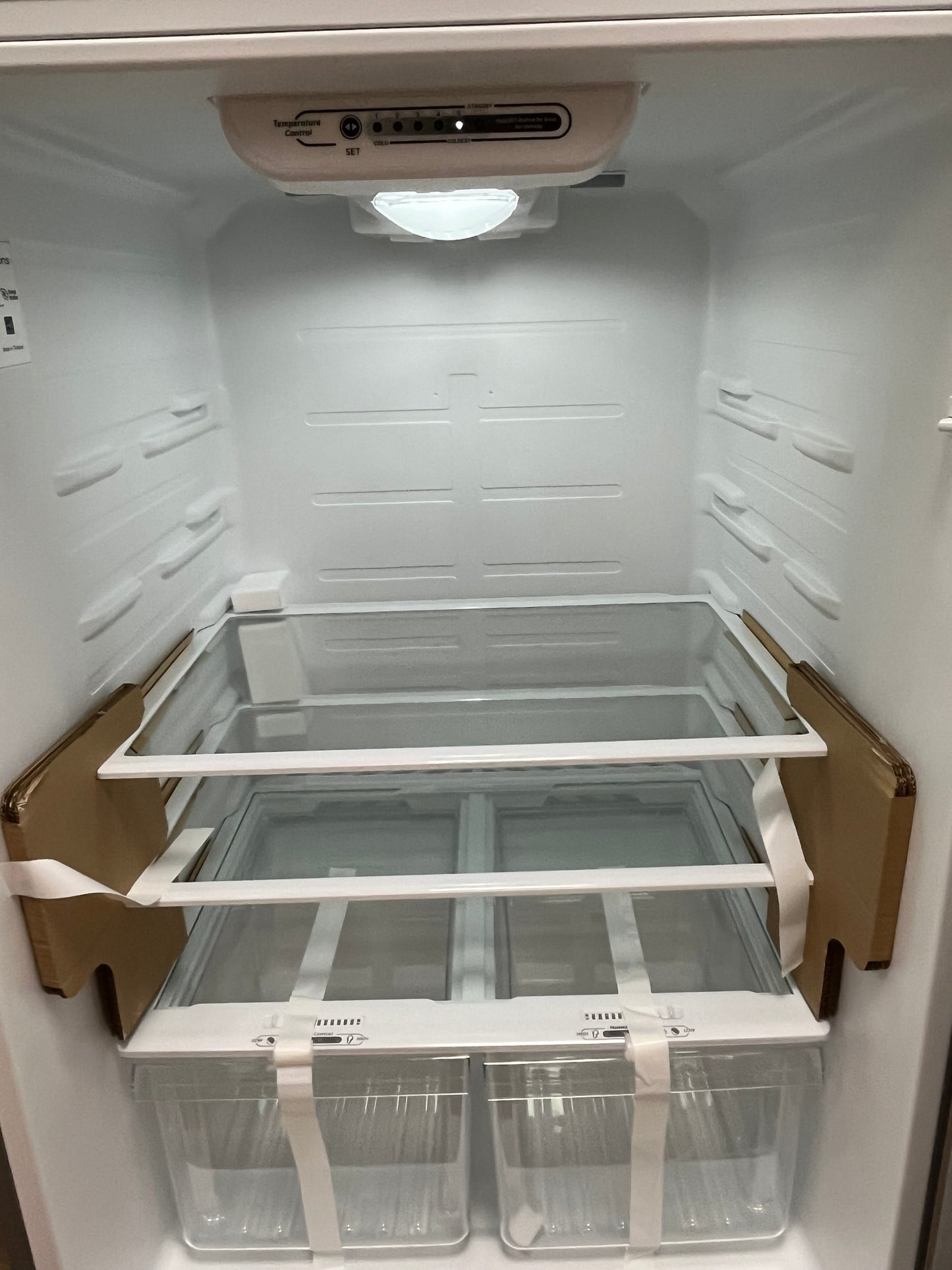 Stainless Steel 18 Cu. Ft. Top Freezer by Seasons