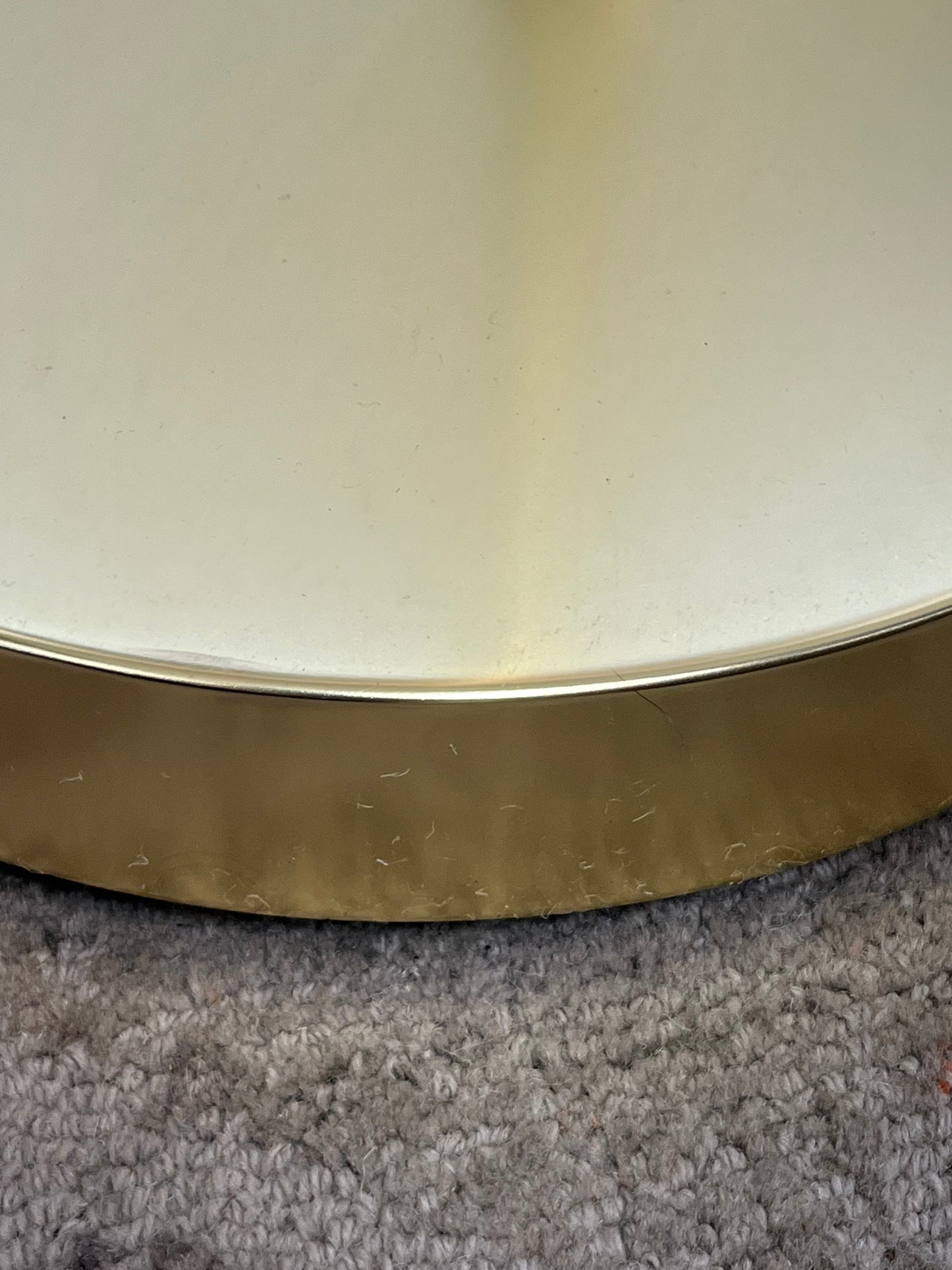 Overarching Brass Floor Lamp