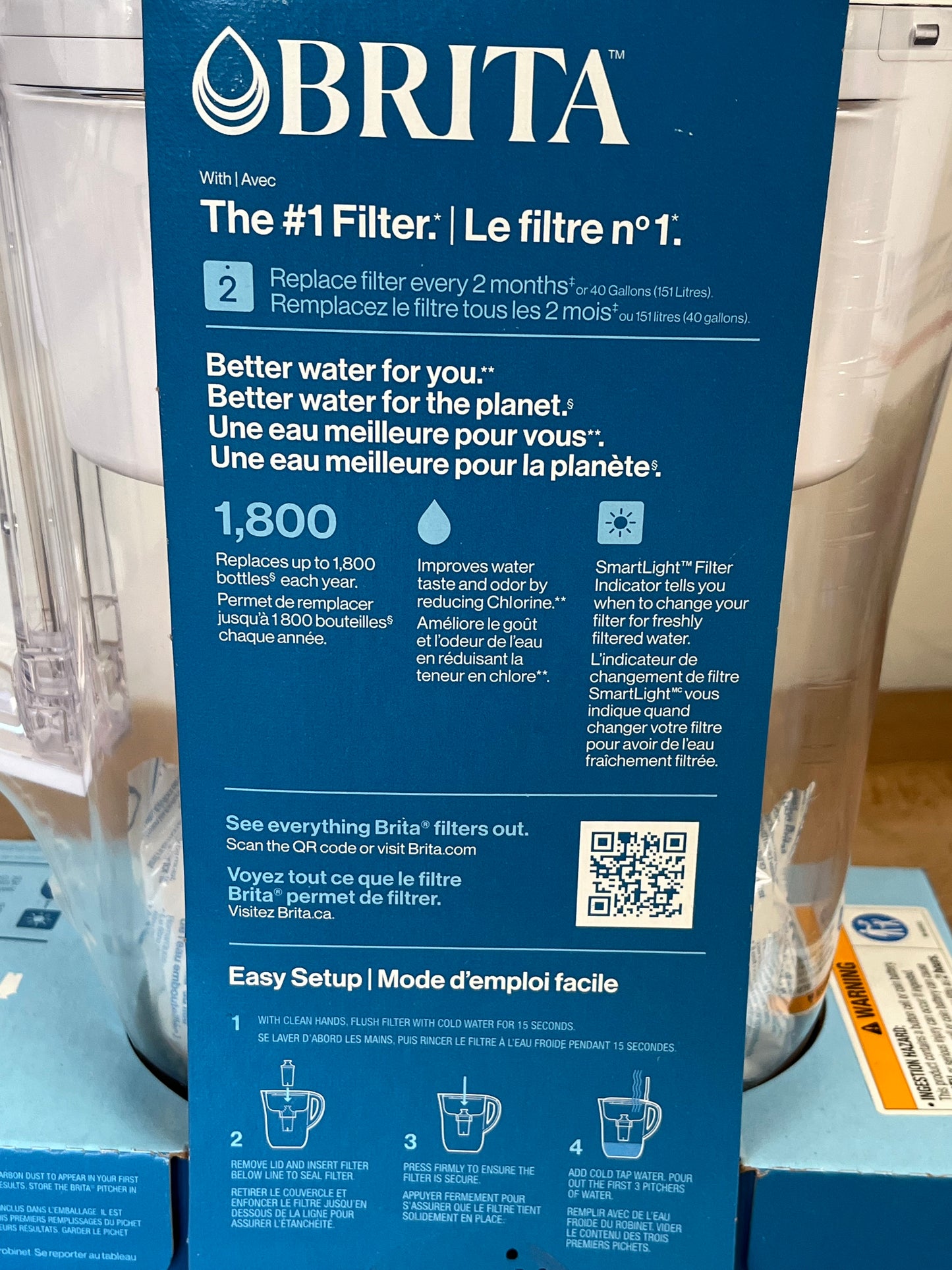 Brita Tahoe Water Filtration Pitcher