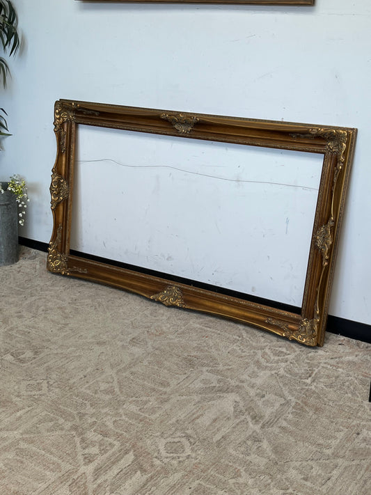 Antique Style Gold Wooden Frame 34 x 58