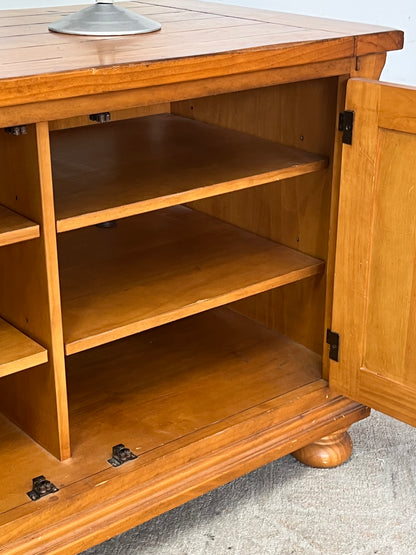 Rustic Solid Wood TV Stand