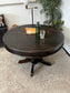 Traditional Style Oval Wooden Dining Table