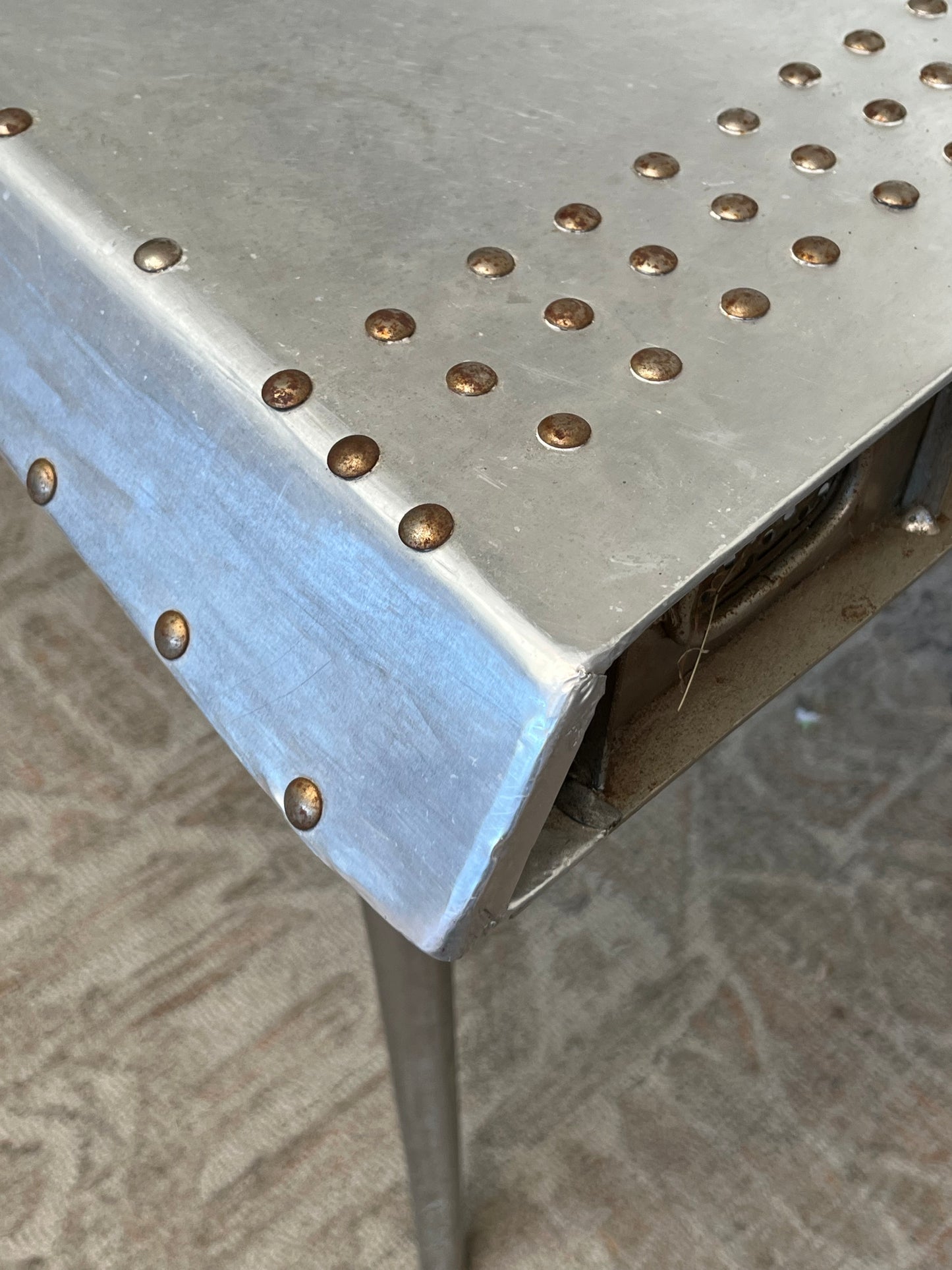 Metal Midway Aviator Desk