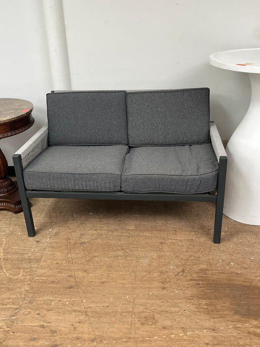 Outdoor Woven Loveseat