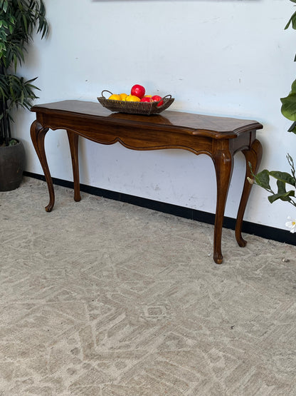 Traditional Style Low 56" Console Table