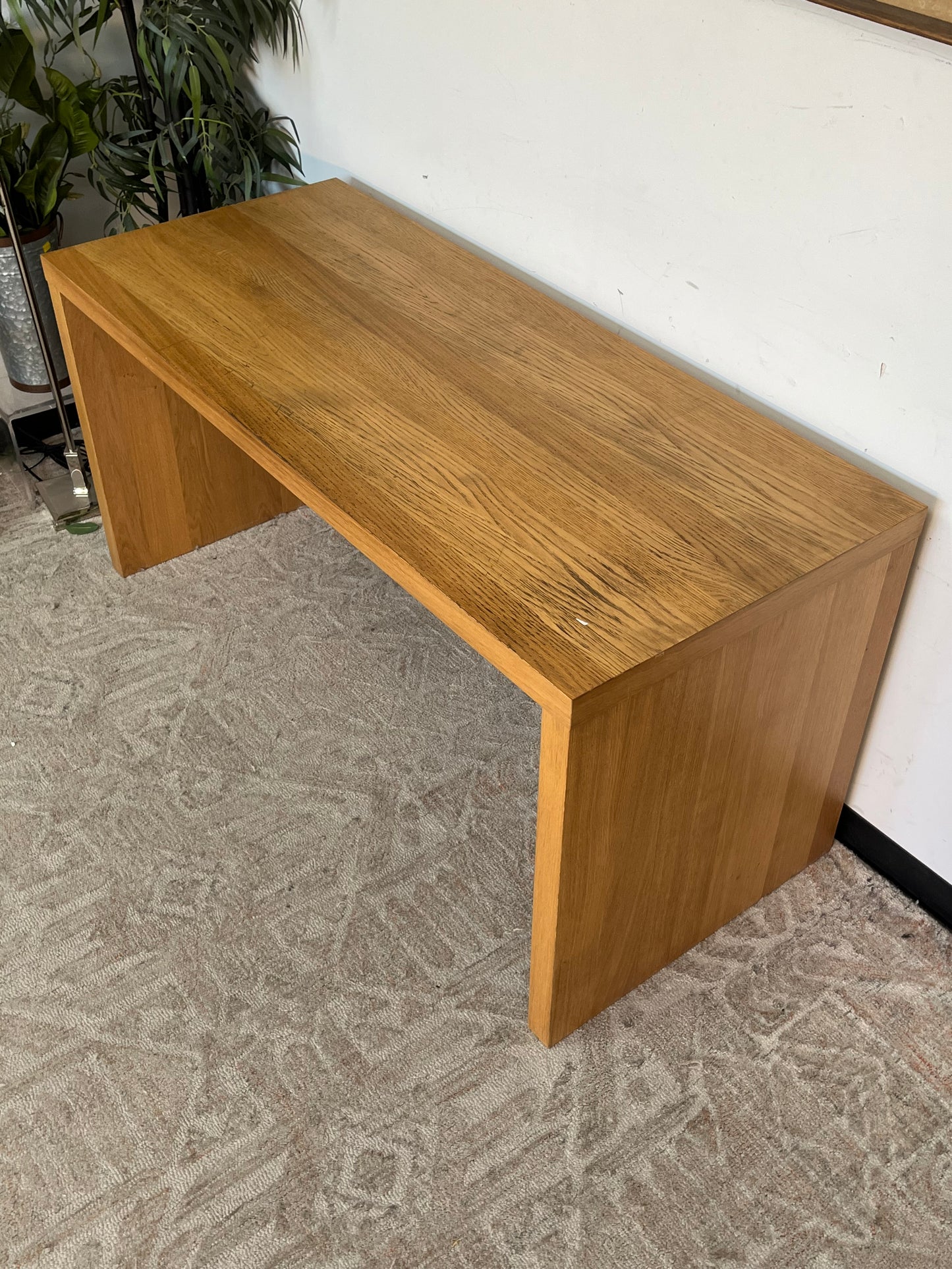 Ikea Style 60" Light Brown Desk