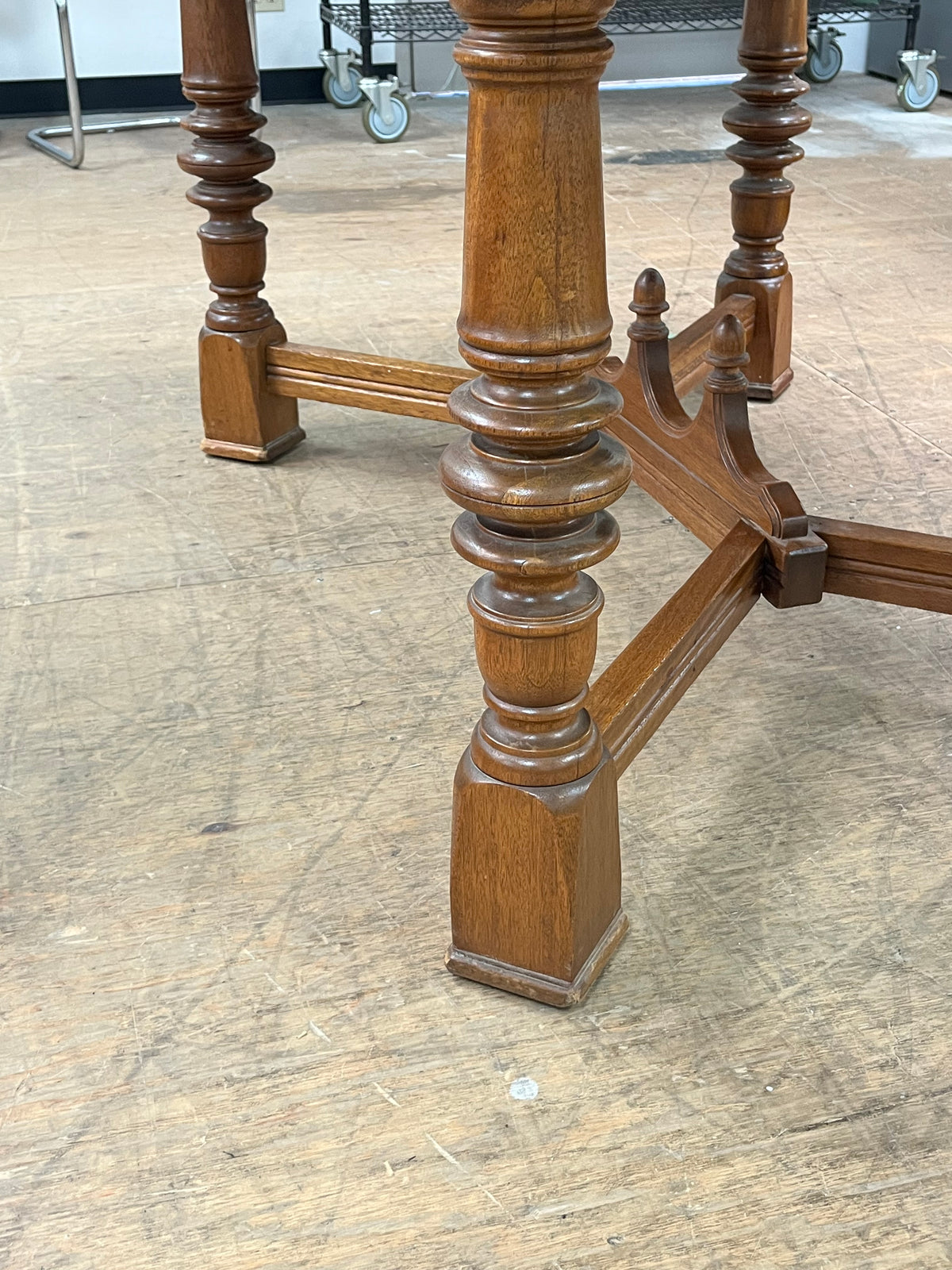Rustic Style Wooden Dining Table