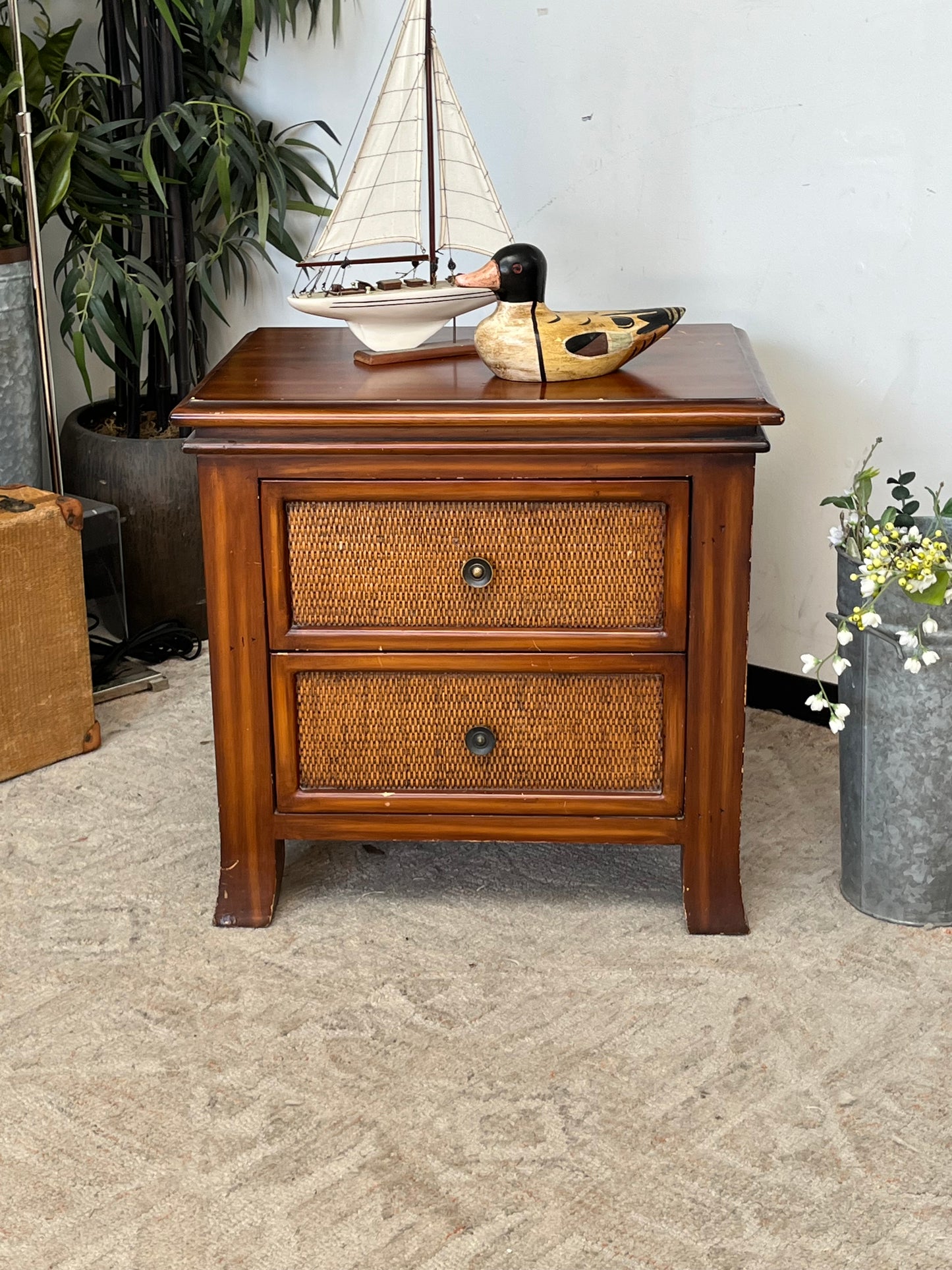 Bohemian Style Nightstand