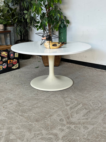 Ikea White Round 36" Coffee Table