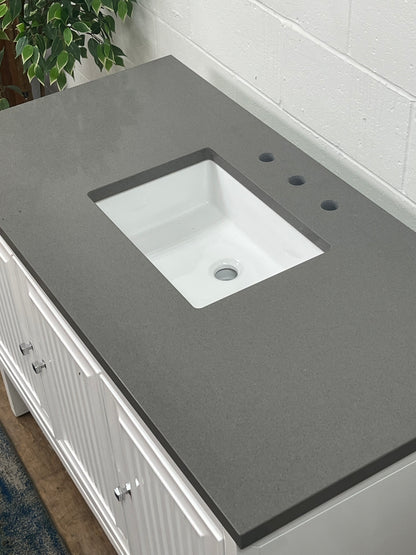 James Martin 48" White Single Sink Vanity