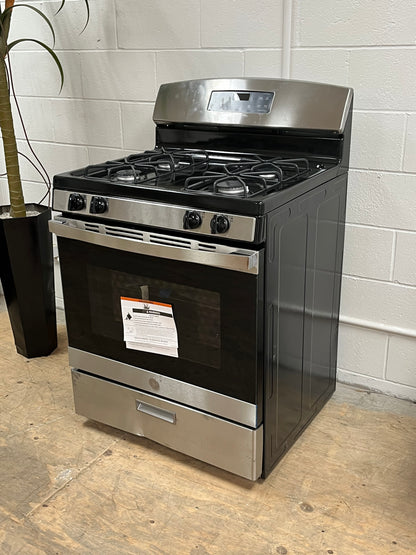 GE 4.8 cu. ft. Freestanding Gas Range Dented