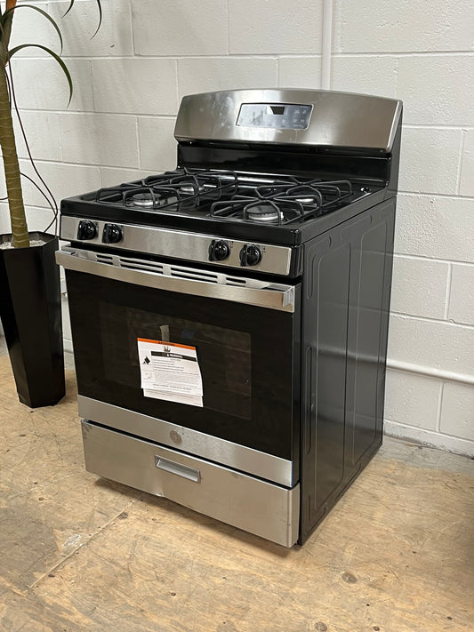 GE 4.8 cu. ft. Freestanding Gas Range Dented