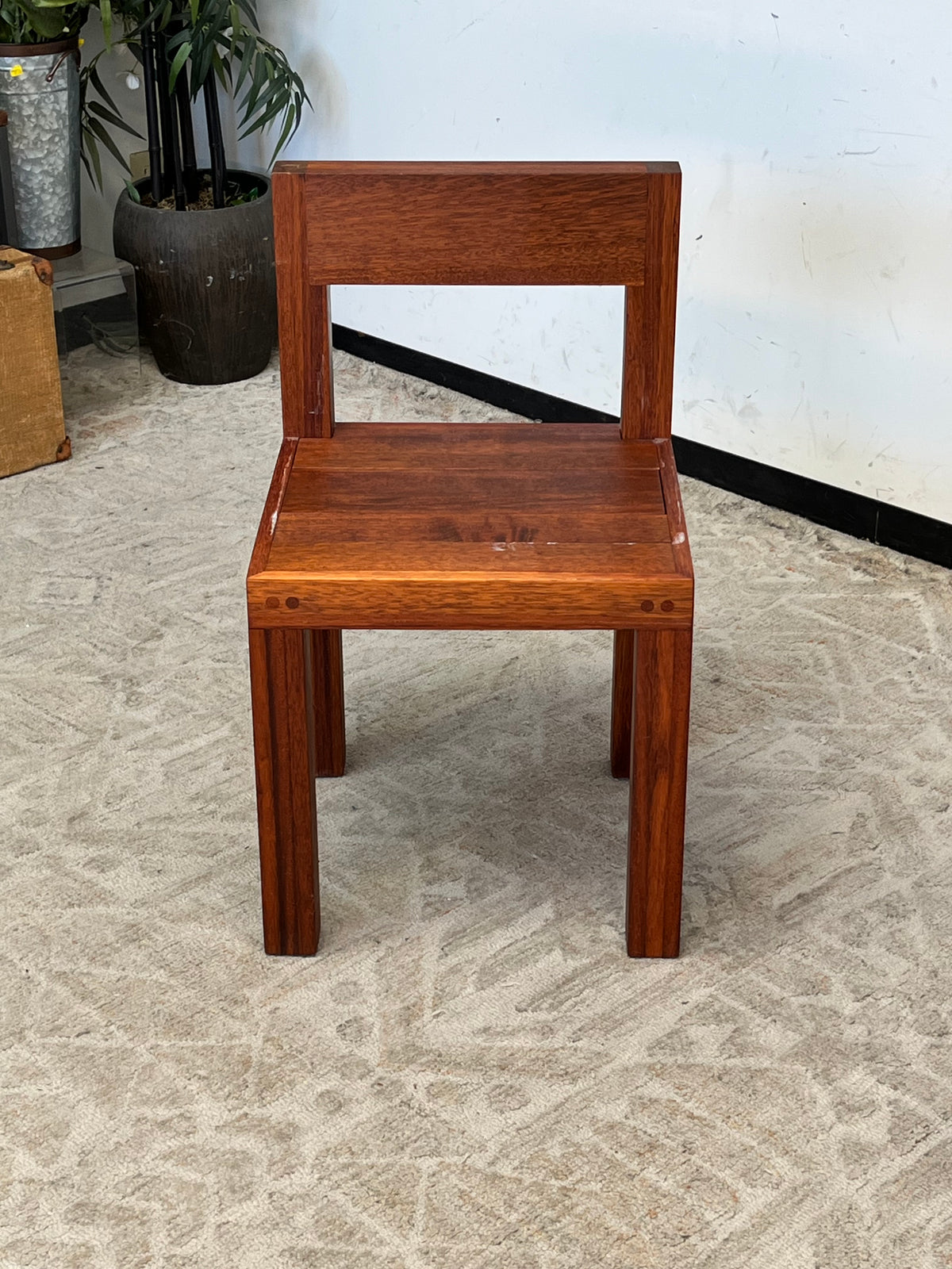 Craftsman Style Hardwood Chair