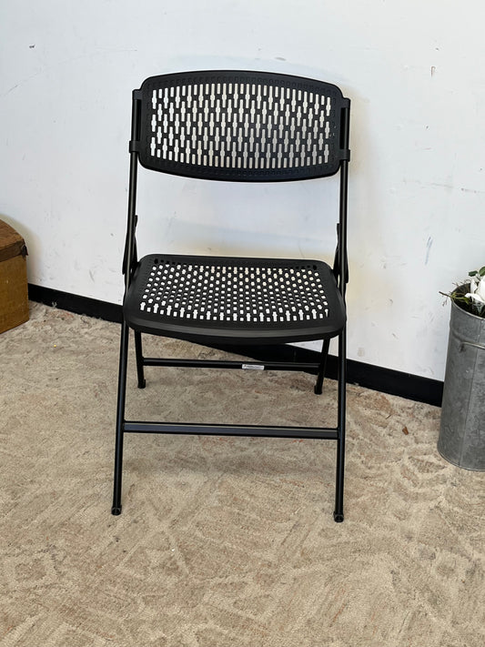 MityLite Folding Black Chairs