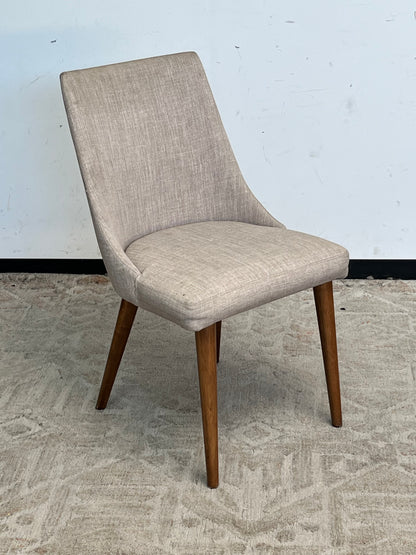 Mid Century Style Beige Dining Chair