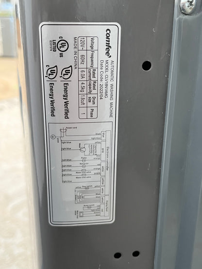 COMFEE 1.8 cu ft Washing Machine