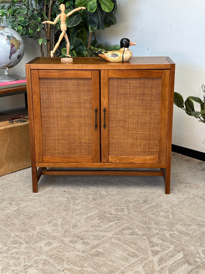 Modern Rattan Cabinet