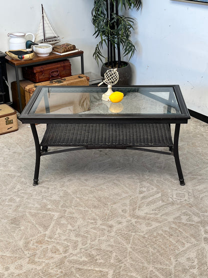 Woven Style Outdoor Coffee Table