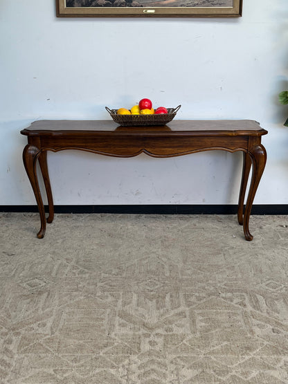 Traditional Style Low 56" Console Table