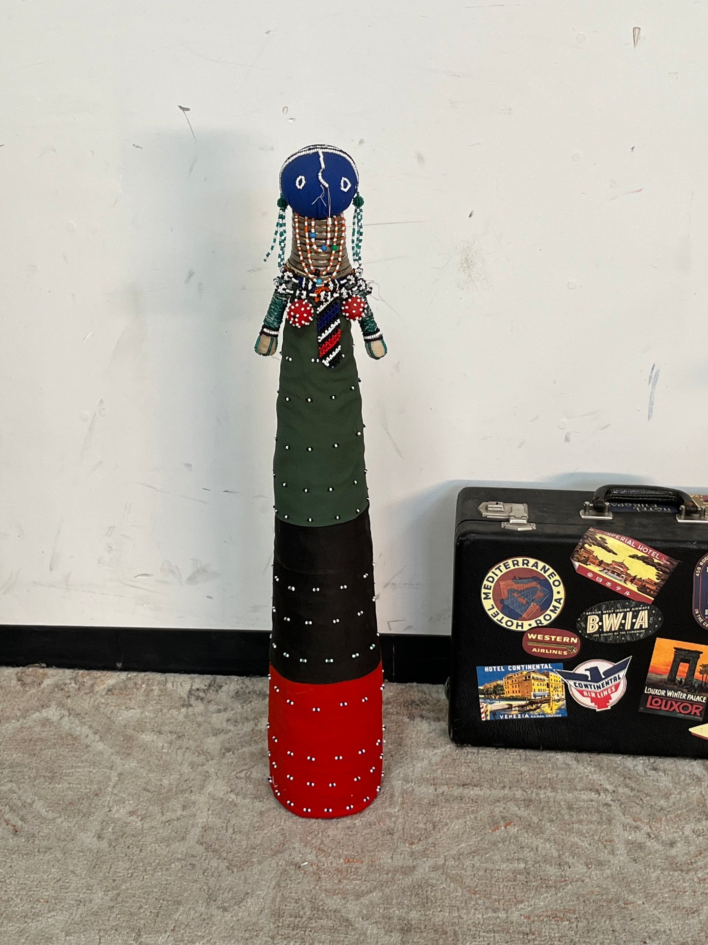 African Ndebele Ceremonial Doll