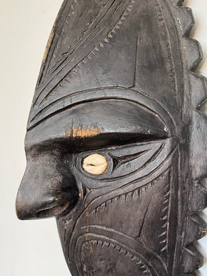 African Bwa Hand Carved Wooden Mask