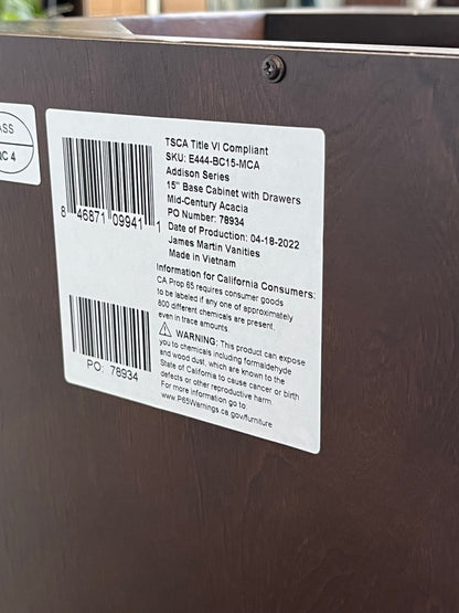 James Martin Brown Single Cabinet