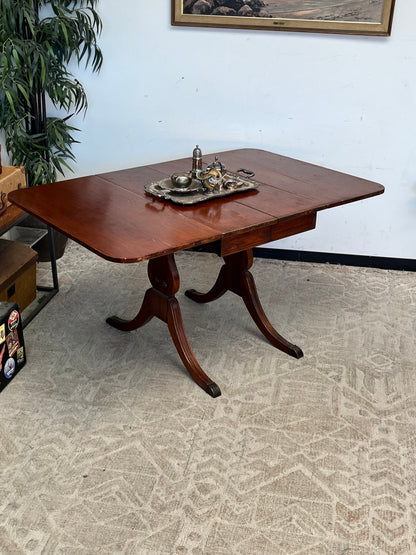 Antique Drop-Leaf Dining Table