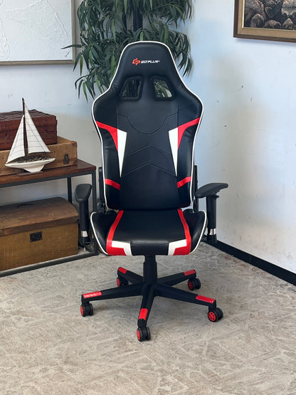 Goplus Leather Gaming Chair