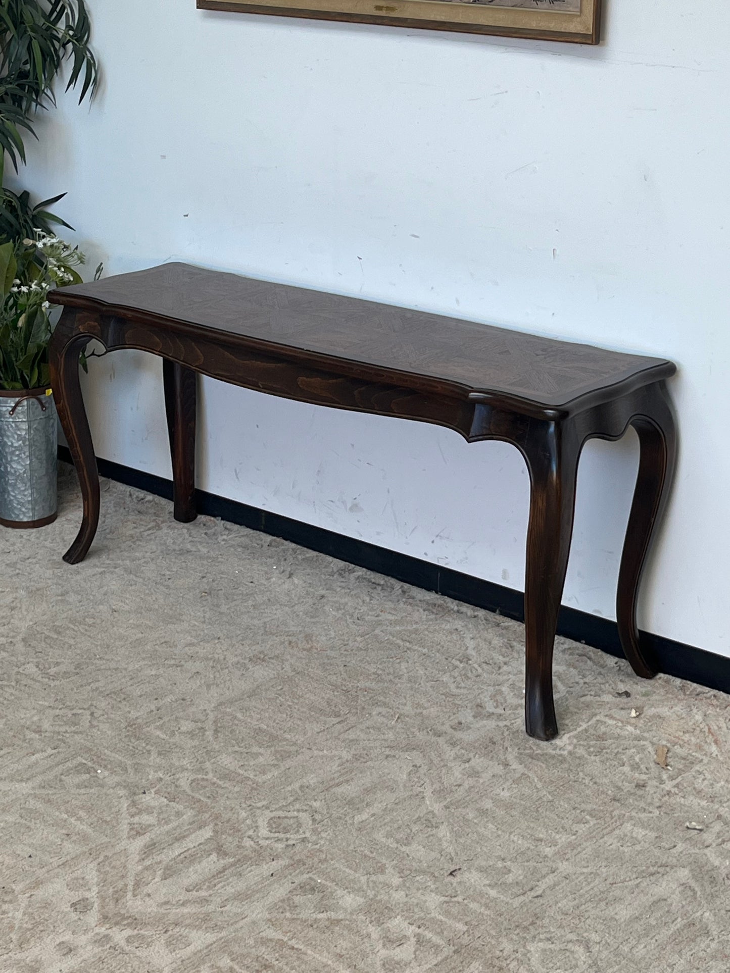 Traditional Style 56" Wooden Console