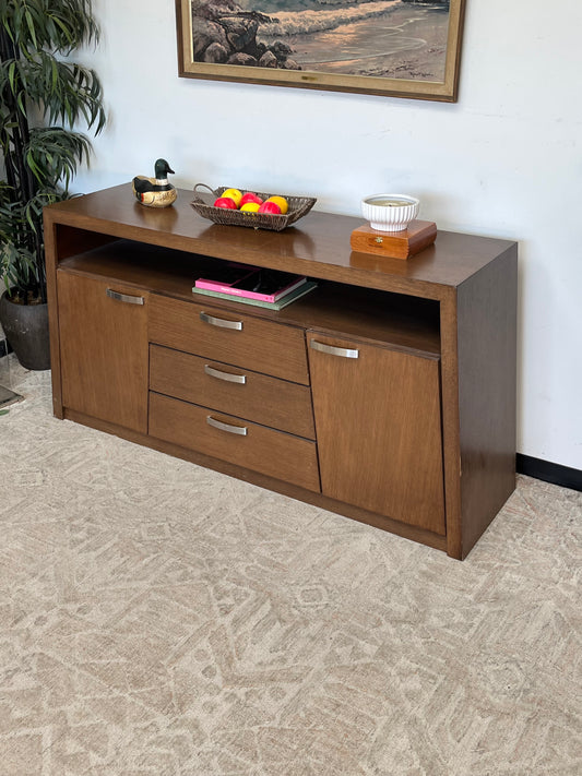 Modern Style Wooden Credenza