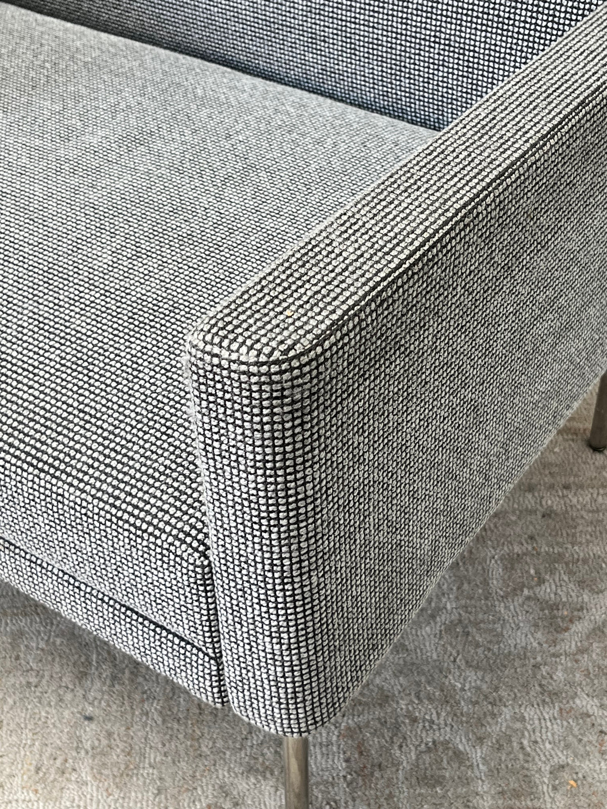 Modern Style Grey Accent Chair