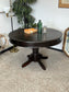 Traditional Style Oval Wooden Dining Table