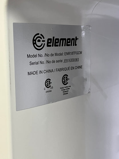 Element Appliance 17.6 Cu. Ft. Top Freezer Refrigerator White