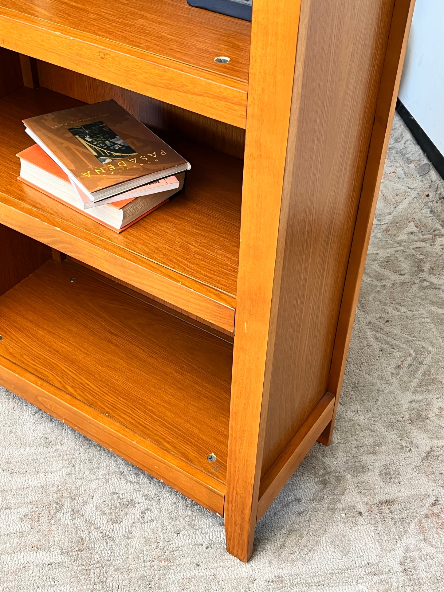 Brown Wooden Bookcase