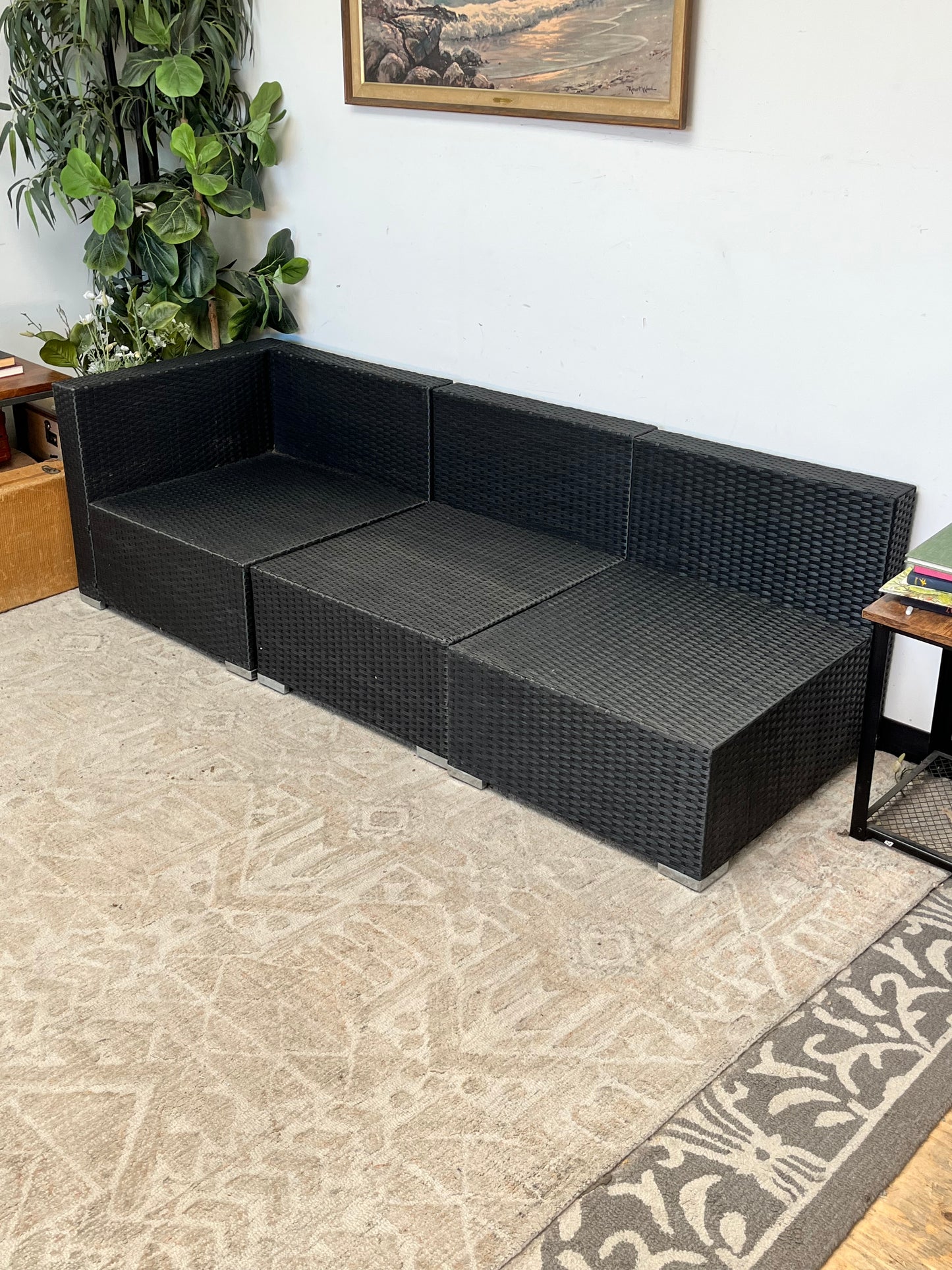 Modern 3-piece Outdoor Sectional