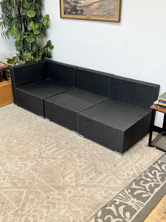 Modern 3-piece Outdoor Sectional