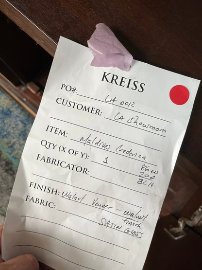 Kreiss Furniture Brown & Beige Buffet