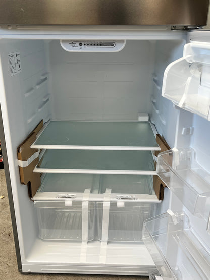 Seasons 14.2 Cu. Ft. Top Freezer Refrigerator Stainless Steel