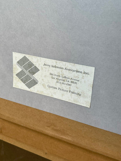 Original Oil Painting Framed 32.5" x 41.5"