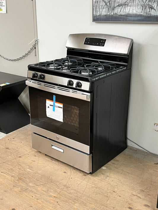 GE Appliances 4.8 cu. ft. Stainless Steel Gas Range