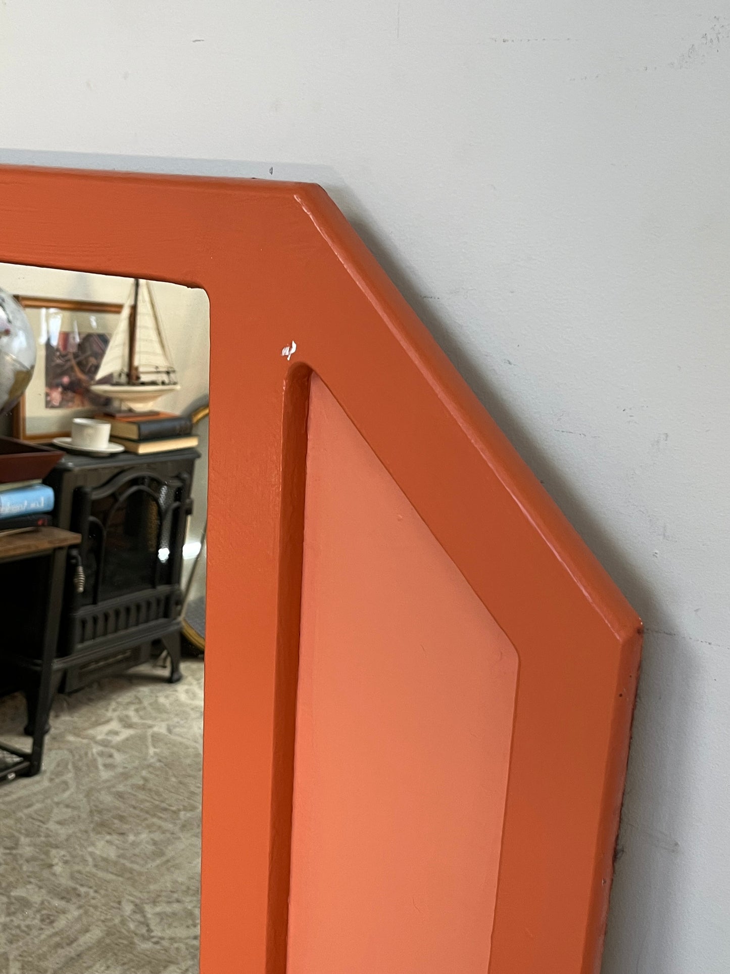 Vintage Style Vertical Hanging Mirror